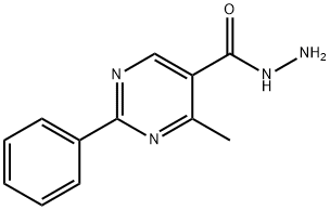 4-METHYL-2-PHENYL-5-PYRIMIDINECARBOHYDRAZIDE