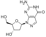 6-氨基-1-(2-脱氧-BETA-D-赤式-呋喃戊糖基)-1,5-二氢-4H-吡唑并[3,4-D]嘧啶-4-酮