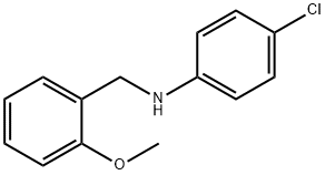 4-chloro-N-[(2-methoxyphenyl)methyl]aniline