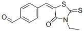 4-[(3-ETHYL-4-OXO-2-THIOXO-1,3-THIAZOLIDIN-5-YLIDENE)METHYL]BENZALDEHYDE