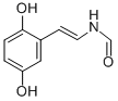 (E)-N-(2-(2,5-Dihydroxyphenyl)ethenyl)formamide