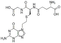 L-GAMMA-谷氨酰基-S-[2-(2-氨基-1,6-二氢-6-氧代-7H-嘌呤-7-基)乙基]-L-半胱氨酰基甘氨酸