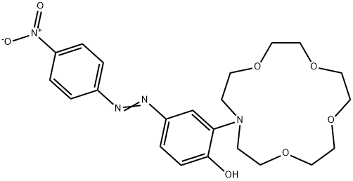 4-[(4-Nitrophenyl)azo]-2-(1,4,7,10-tetraoxa-13-azacyclopentadecan-13-yl)phenol