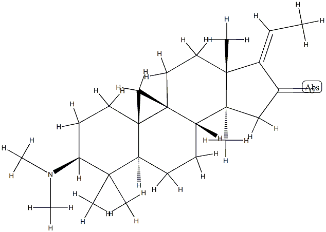 (17E)-3β-(Dimethylamino)-4,4,14-trimethyl-9β,19-cyclo-5α-pregn-17(20)-en-16-one