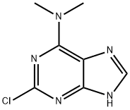 9H-N,N-二甲基-6-氨基-2-氯嘌呤