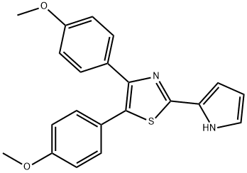 4,5-二(4-甲氧苯基)-2-(1H-吡咯-2-基)噻唑