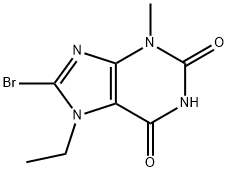 8-溴-7-乙基-3,7-二氢-3-甲基-1H-嘌呤-2,6-二酮