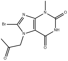 8-bromo-3-methyl-7-(2-oxopropyl)-3,7-dihydro-1H-purine-2,6-dione