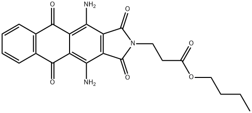 4,11-二氨基-1,3,5,10-四氢-1,3,5,10-四氧-2H-萘并[2,3-F]异吲哚-2-丙酸丁酯