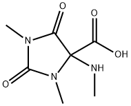 4-Imidazolidinecarboxylicacid,1,3-dimethyl-4-(methylamino)-2,5-dioxo-(9CI)