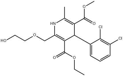 4-(2,3-dichlorophenyl)-3-(ethoxycarbonyl)-2-((2-hydroxyethoxy)methyl)-5-(methoxycarbonyl)-6-methyl-1,4-dihydropyridine