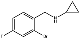 N-(2-溴-4-氟苯甲基)环丙胺