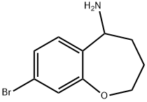 8-bromo-2,3,4,5-tetrahydro-1-benzoxepin-5-amine