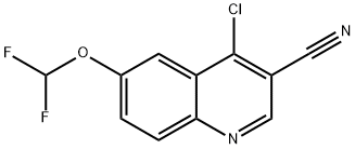 4-氯-6-(二氟甲氧基)喹啉-3-腈