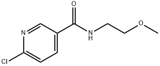 6-chloro-N-(2-methoxyethyl)pyridine-3-carboxamide