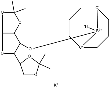 9-O-(1,2:5,6-二-O-异亚丙基-ALPHA-D-呋喃葡萄糖基)双环[3.3.1]壬烷-9-硼氢化钾