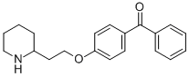 4-(2-PIPERIDYLETHOXY)BENZOPHENONE