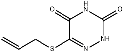 5-ALLYLMERCAPTO-6-AZAURACIL