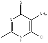 5-氨基-6-氯-2-甲基嘧啶-4-硫醇