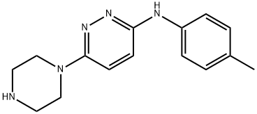 6-(PIPERAZIN-1-YL)-N-(P-TOLYL)PYRIDAZIN-3-AMINE