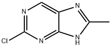 2-chloro-8-methyl-9H-purine