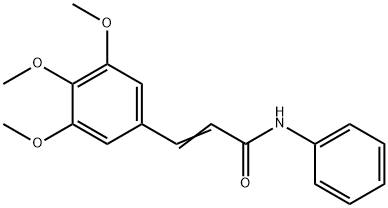 N-Phenyl-3-(3,4,5-trimethoxyphenyl)propenamide