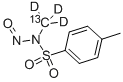 N-甲基(13C-d3)-N-亚硝基对甲苯磺酰胺