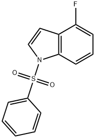 4-氟-1-(苯磺酰基)-1H-吲哚