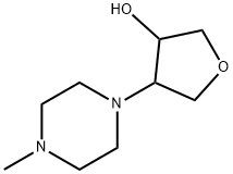 TRANS-4-(4-METHYLPIPERAZIN-1-YL)TETRAHYDROFURAN-3-OL