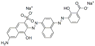 (5E)-5-[[4-[(2Z)-2-(7-氨基-1-氧代-3-磺酸萘-2-亚基)肼基]萘-1-基]亚肼基]-6-氧代环己-1,3-二烯-1-羧酸二钠