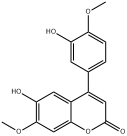 4-(3-Hydroxy-4-methoxyphenyl)-6-hydroxy-7-methoxy-2H-1-benzopyran-2-one