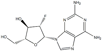 9-(2-脱氧-2-氟-BETA-D-阿拉伯呋喃糖基)-9H-嘌呤-2,6-二胺