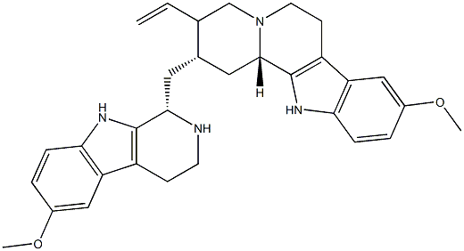 18,19-Didehydro-10-methoxy-16-[(S)-2,3,4,9-tetrahydro-6-methoxy-1H-pyrido[3,4-b]indol-1-yl]-17-norcorynan