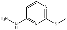 4-肼基-2-甲硫基嘧啶