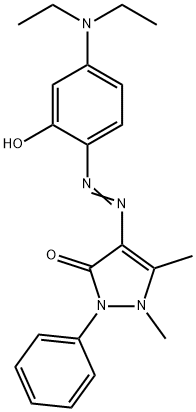 4-[[4-(Diethylamino)-2-hydroxyphenyl]azo]-1,2-dihydro-1,5-dimethyl-2-phenyl-3H-pyrazol-3-one