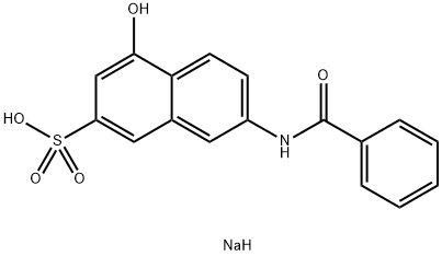 7-苯甲酰胺基-4-羟基萘-2-磺酸钠