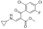 2-(2,4-二氯-5-氟苯甲酰基)-3-环丙胺基丙烯酸甲酯(甲酯胺化物)