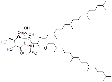 2,3-di-O-phytanyl-1-(phosphoryl-2-acetamido-2-deoxyglucopyranosyl)glycerol