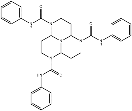 Dodecahydro-N,N',N''-triphenyl-1,4,7,9b-tetraazaphenalene-1,4,7-tricarboxamide