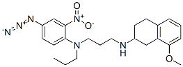 8-methoxy-2-(N-n-propyl-N-3-(2-nitro-4-azidophenyl)aminopropyl)aminotetralin