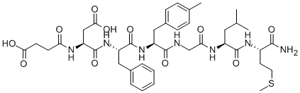 SUCCINYL-ASP-PHE-ME-PHE-GLY-LEU-MET-NH2