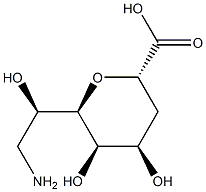 (1,5-anhydro-7-amino-2,7-dideoxyheptopyranosyl)carboxylate