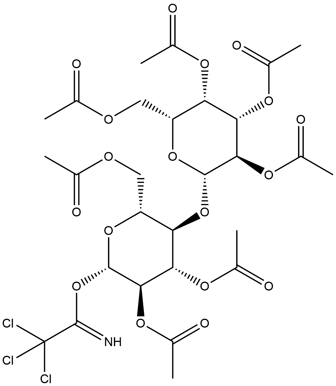 HEPTA-O-ACETYL-LACTOSE-1-O-TRICHLOROACETIMIDATE