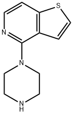 4-哌嗪-1-噻吩并[3,2-C]吡啶