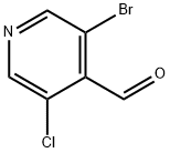 3-溴-5-氯吡啶-4-羧醛