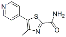 4-methyl-5-(4-pyridinyl)thiazole-2-carboxamide