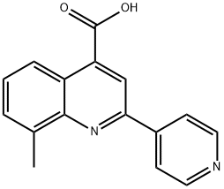 8-甲基-2-吡啶-4-基-喹啉-4-羧酸