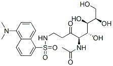 2-dansylaminoethyl-N-acetylgalactosamine