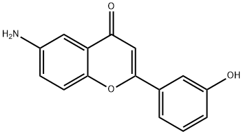 4H-1-Benzopyran-4-one,6-amino-2-(3-hydroxyphenyl)-(9CI)