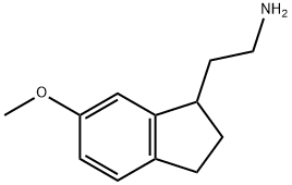 rac-2,3-Dihydro-6-methoxy-1H-indene-1-ethanamine